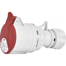 Силовая розетка 3P+N+PE 32А 400В переносная IP44 красная [4482005] ES-3253 ETI