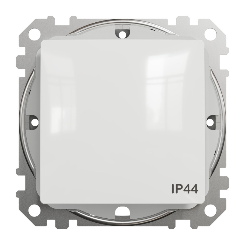 Одноклавишный переключатель IP44 белый [SDD211106] ABS-UV Sedna Design&Element Шнейдер Электрик