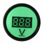 Вольтметр цифровий 5-30V DC зелений [A0190010014] AD22-22DVM АСКО