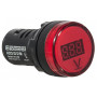 Вольтметр цифровий 5-30V DC червоний [A0190010015] AD22-22DVM АСКО