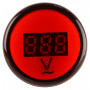 Вольтметр цифровой 80-500V AC красный [A0190010010] AD22-22DVM АСКО