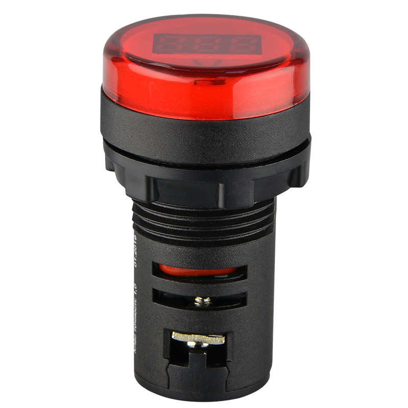 Вольтметр цифровой 80-500V AC красный [A0190010010] AD22-22DVM АСКО