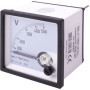 Вольтметр прямого включення 500V АС 72х72мм [s066001] e.meter72.v500.dir E.NEXT