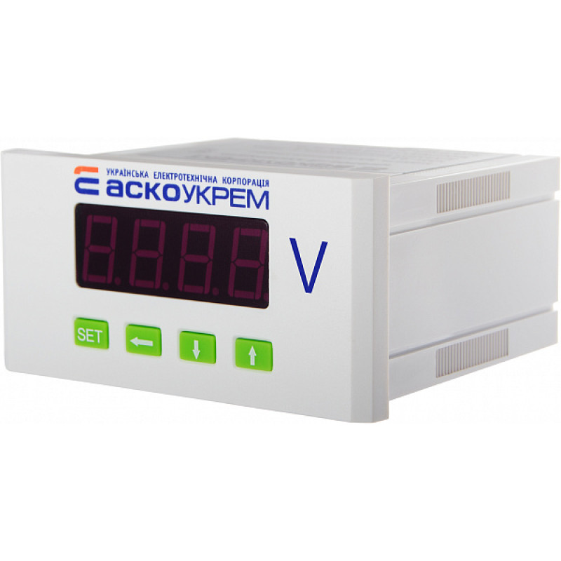 Вольтметр цифровий 600V AC 96x48мм [A0190010122] ЦВ-5 АСКО