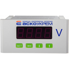 Вольтметр цифровой 600V AC 96x48мм [A0190010122] ЦВ-5 АСКО