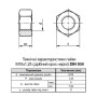 DIN934 М10 сталь 10 крок 1,25 під ключ 17мм гайка шестигранна Delta-MKS (300 шт.) [60208000601012510D] Metalvis