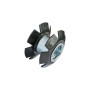 М10 сталь ⌀26-28мм для круглої труби гайка забивна, корончаста цинк білий [3MD2000003MD102600] Metalvis