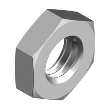 DIN439B М10 нержавеющая сталь шаг 1,5 под ключ 17мм гайка шестигранная низкая (200 шт.) [N6Z00000N6Z1000000]Metalvis