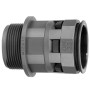 Муфта труба-коробка dn10мм, M16х1, 5, поліамід, чорний колір, Octopus, дкс [pam10m16n]