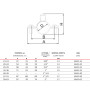 Ø40мм (1" 1/4) хомут заземления оцинкованная сталь для труб [6042-40] Cosmec ДКС