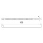 150х4мм Кабельна стяжка (хомут) нейлон червоний (100 шт.) [s015021] e.ct.stand.150.4.red E.NEXT