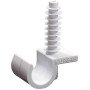 Дюбель с крюком Ø14мм одинарный для трубы [s13035005] e.pipe.uni.clip.stand.14 E.NEXT