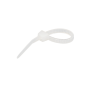 100х2.2мм Кабельная стяжка (хомут) нейлон белый (100 шт.) [ECO015003020] ECO АСКО
