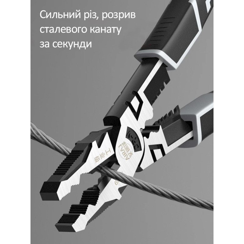 Зачистные плоскогубцы для провода и обжимом 2,5-8мм.кв [DWBX-2529] Tactix