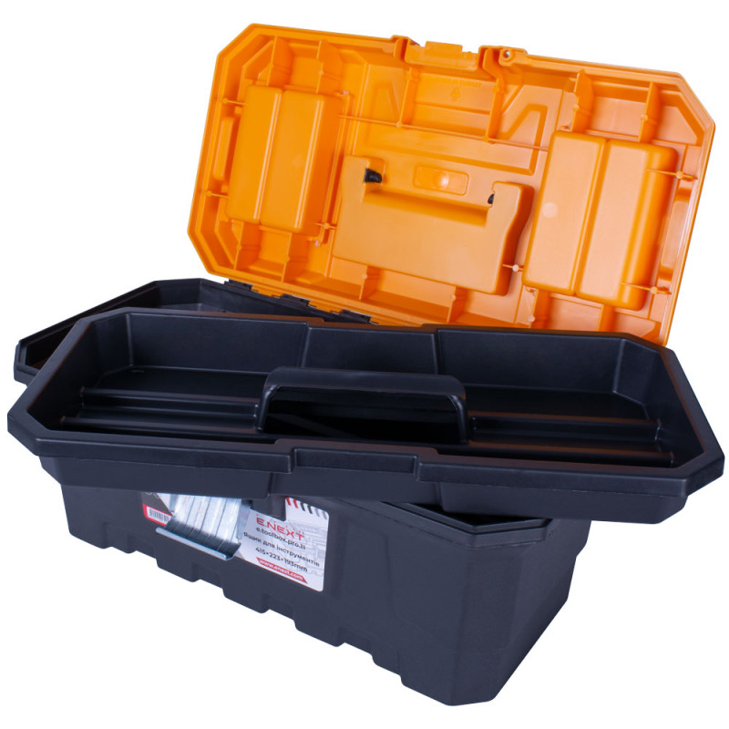 Ящик 415x223x193мм для інструментів пластиковий [t011011] e.toolbox.pro.11 E.NEXT