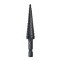 Сверло ступенчатое Ø1/8"-1/2" по металлу сталь HSS, кобальт [SDDT0DTWE416027MT0] HSS 416027 TACTIX