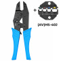 (AV)HS-40J 0,25-6 мм.кв 23-10 AWG Комплект обтискного інструменту [AHS-40J-k] (кримпер) TACTIX