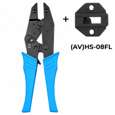 (AV)HS-08FL 1,5-2,5 мм.кв 16-14 AWG Комплект обтискного інструменту [AHS-08FL-k] (кримпер) TACTIX