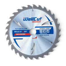 180x2,1x22,2мм 30T Пильный диск по дереву [INKRUM00W1800300SW] WS30180 Wellcut