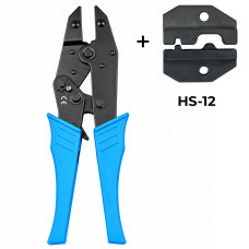 HS-12 6-10 мм.кв 10-8 AWG Комплект обтискного інструменту [AHS-12-k] (кримпер) TACTIX