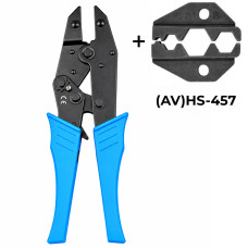 (AV)HS-457 5.4, 8.2, 11 мм Комплект обтискного інструменту [AHS-457-k] (кримпер) TACTIX