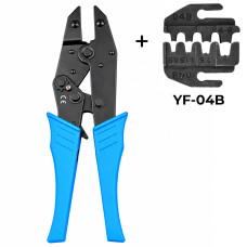 YF-04B 0,5-6 мм.кв 20-10 AWG Комплект обтискного інструменту [YF-04B-k] (кримпер) TACTIX