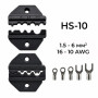 HS-10 1,5-6 мм.кв 16-10 AWG Комплект обтискного інструменту [AHS-10-k] (кримпер) TACTIX