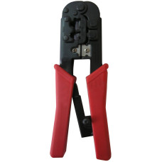 Обжимной инструмент (кримпер) для PIN коннекторов RJ12 (6p), RJ45 (8p) [t006003] E.NEXT e.tool.crimp.ht.568.r