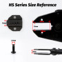 Матрица AHS-02WF2C 0,5-2,5 мм.кв 20-13 AWG для кримпера серии HS [AHS-02WF2C] TACTIX