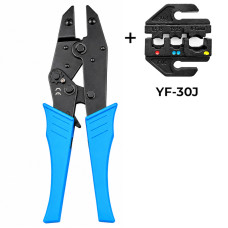 YF-30J 0,5-6 мм.кв 20-10 AWG Комплект обтискного інструменту [YF-30J-k] (кримпер) TACTIX