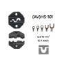 Матрица (AV)HS-101 0.5-10 мм.кв 15-7 AWG для кримпера серии HS [AHS-101] TACTIX