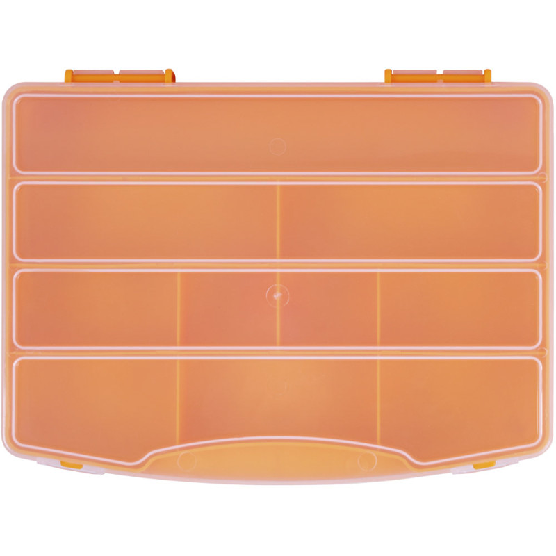 Органайзер 10 відділень 240x170x40мм пластиковий [t011012] e.toolbox.pro.12 E.NEXT