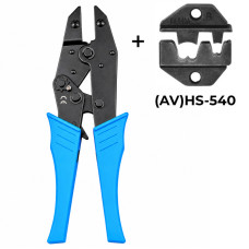 (AV)HS-540 5A, 40A Комплект обтискного інструменту [AHS-540-k] (кримпер) TACTIX