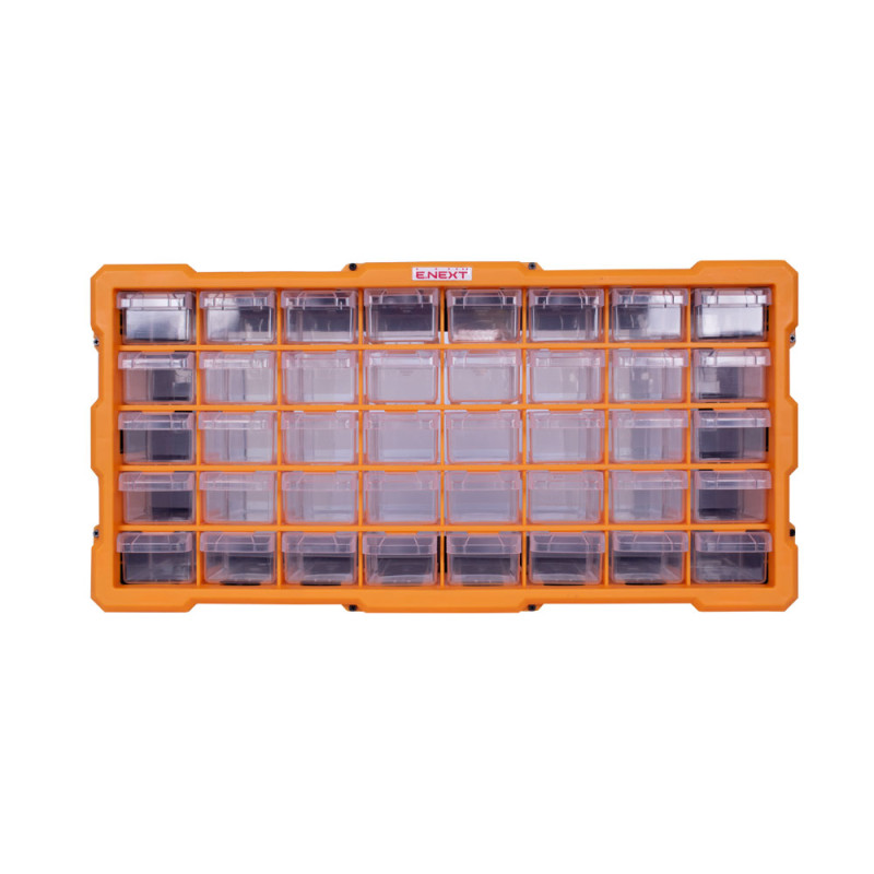 Органайзер 40 отделений 497х157х250мм пластиковый [t011023] e.toolbox.pro.23 E.NEXT