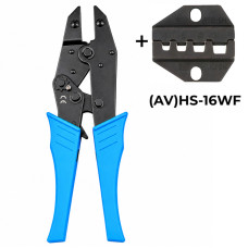 (AV)HS-16WF 4-16 мм.кв 12-6 AWG Комплект обтискного інструменту [AHS-16WF-k] (кримпер) TACTIX