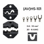 (AV)HS-101 0,5-10 мм.кв 20-8 AWG Комплект обтискного інструменту [AHS-101-k] (кримпер) TACTIX