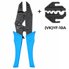 YF-10A 0,5-10 мм.кв 20-8 AWG Комплект обтискного інструменту [YF-10A-k] (кримпер) TACTIX
