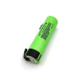 Акумулятор NCR18650B 3400mAh Li-ion 3,7V з виводами під пайку (1 шт.) [NCR18650B-DIY] Panasonic