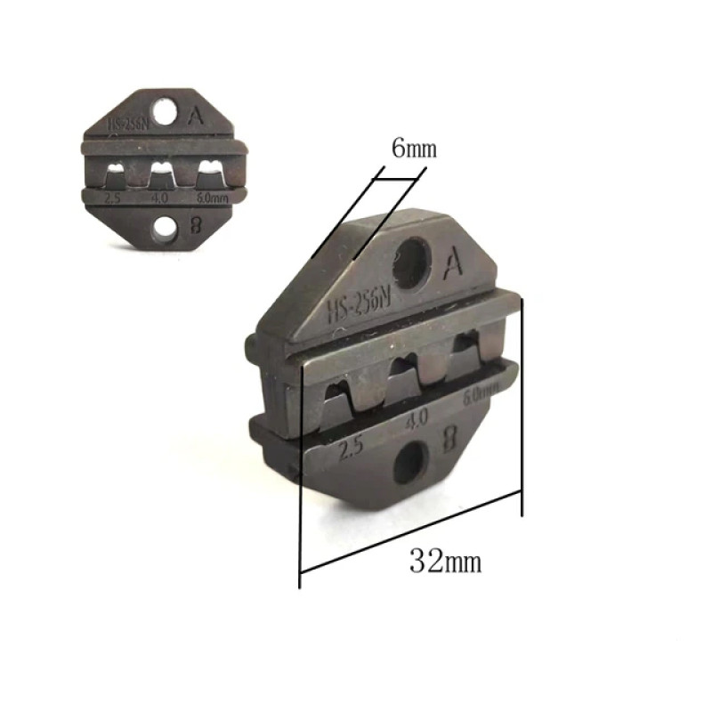 Матрица HS-2546B(256N) 2.5-6 мм.кв 13-10 AWG для кримпера серии HS [AHS-2546B] TACTIX