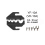 YF-10A 0,5-10 мм.кв 20-8 AWG Комплект обтискного інструменту [YF-10A-k] (кримпер) TACTIX