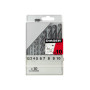 Набор сверл 10шт. Ø1-10мм по металлу сталь HSS [SD0ST0752C00000000] HSS STANDARD DIAGER