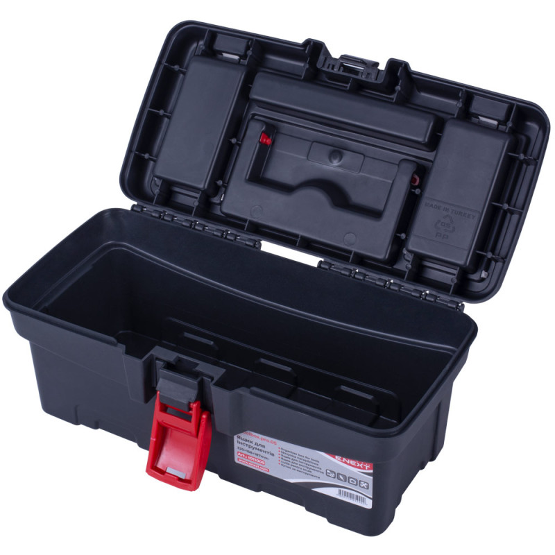 Ящик 320x158x187мм для інструментів пластиковий [t011005] e.toolbox.pro.05 E.NEXT