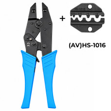 (AV)HS-1016 0,3-16 мм.кв 22-6 AWG Комплект обтискного інструменту [AHS-1016-k] (кримпер) TACTIX