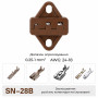 SN-28B 0,25-1 мм.кв 24-18 AWG Комплект обтискного інструменту [(B4)SN-28B-k] (кримпер) TACTIX