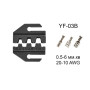 YF-03B 0,5-6 мм.кв 20-10 AWG Комплект обтискного інструменту [YF-03B-k] (кримпер) TACTIX