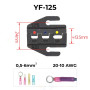 Матрица YF-125 0.5-6 мм.кв 20-10 AWG для кримпера серии YF [YF-125] TACTIX