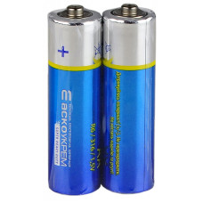 Батарейка АА солевая 1.5V shrink 2шт [Аско.R6.SP2] АСКО-УКРЕМ