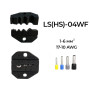 HS(LS)-04WF 1-6 мм.кв 17-10 AWG Комплект обтискного інструменту [AHS-04WF-k] (кримпер) TACTIX