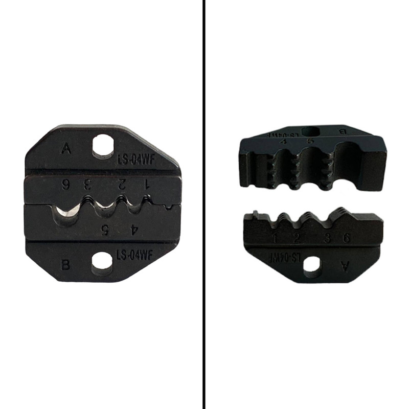 HS(LS)-04WF 1-6 мм.кв 17-10 AWG Комплект обтискного інструменту [AHS-04WF-k] (кримпер) TACTIX