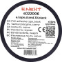 19x0,13мм 10м Ізоляційна стрічка ПВХ чорна [s022006] E.NEXT e.tape.stand.10.black